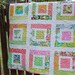 Lulu's Quilt PATTERN - Easy Baby Quilt - Scraps Jelly Roll Charm Squares - paper copy