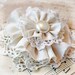 Handmade Flower Pin Brooch or Corsage Gift Topper