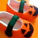 Jack O' Lantern Shoes just in time for Halloween Size 0-18mos