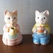 Avon Cat Cream and Sugar Set