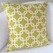 Decorative Pillow Cover 18x18 Inch Citrine Accent Cushion Throw