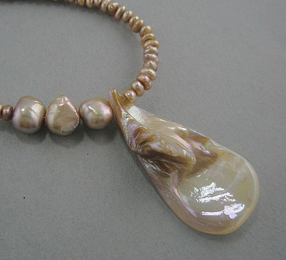 Golden Sea Shell Necklace