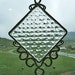 Vintage Bubbles - Antique Window Tile Upcycled into a Windchime