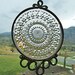 Button and Bows - Plate Chime Upcycled from Antique dish