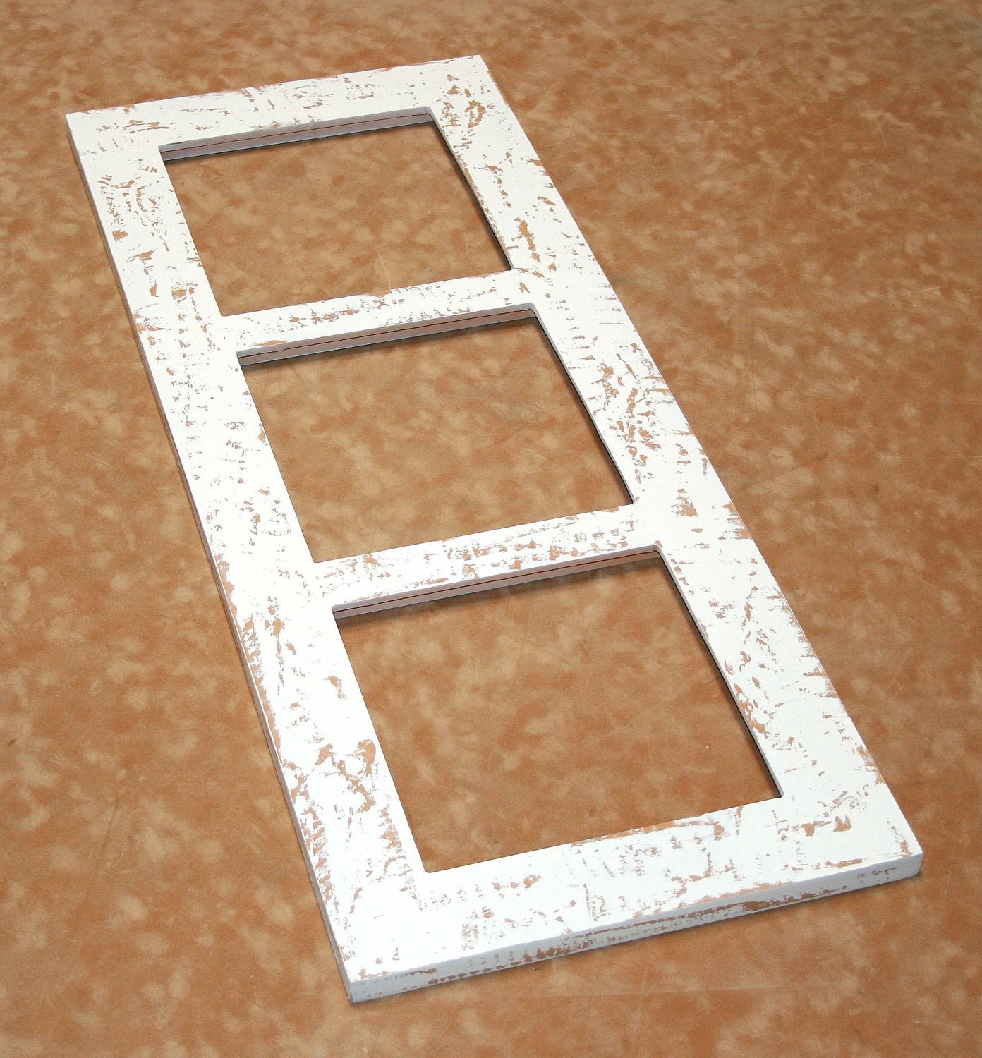 Picture frame multi opening 3 8x8 or 8x10 Multiple opening