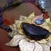 Crown Chakra Necklace, Super Seven Crystal, Golden Lotus, Yin Yang Symbol, Made to ORDER