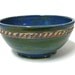 SALE-Ceramic Berry Bowl in Blue
