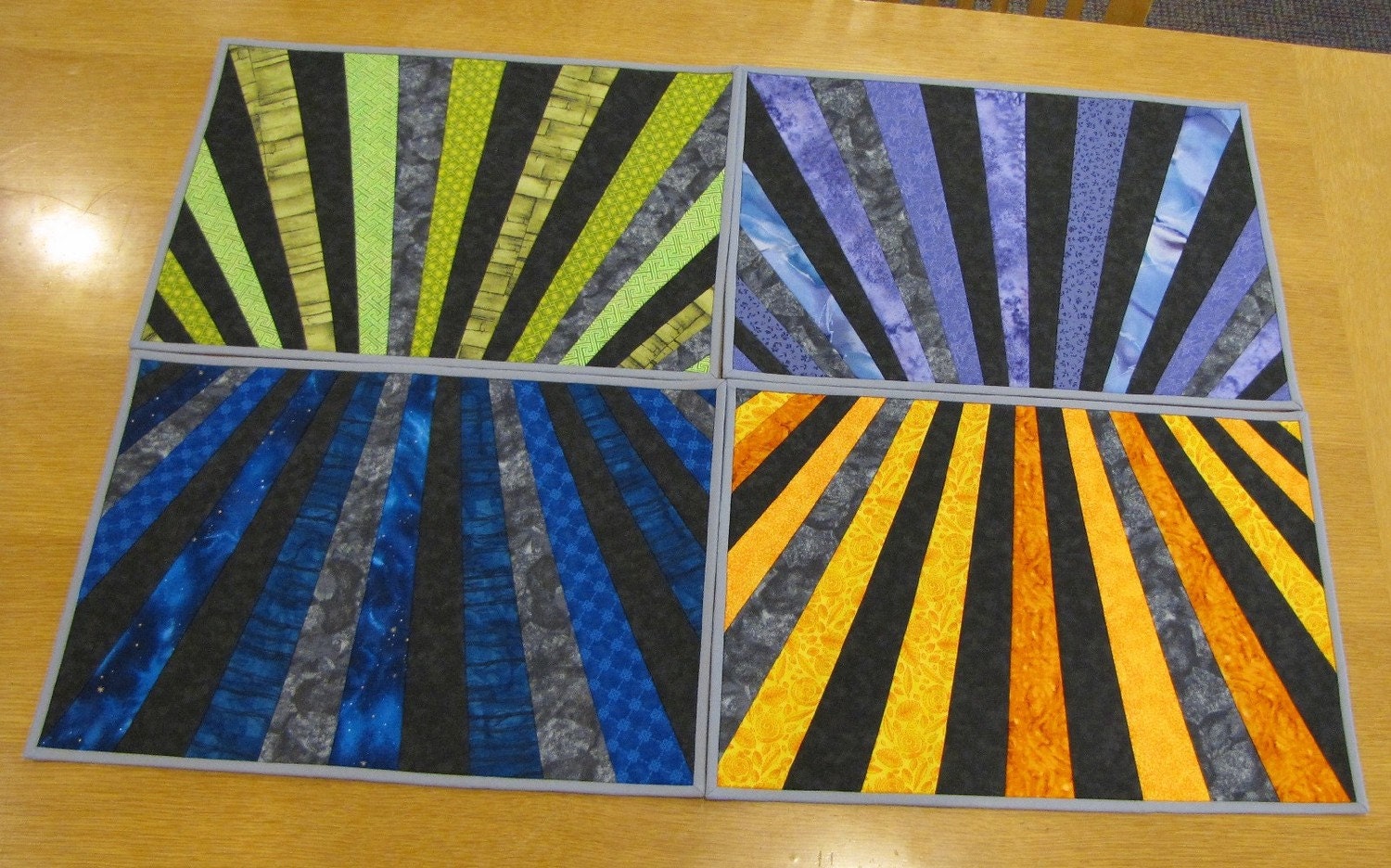 Dinner is Served Quilted Placemats Set of 4