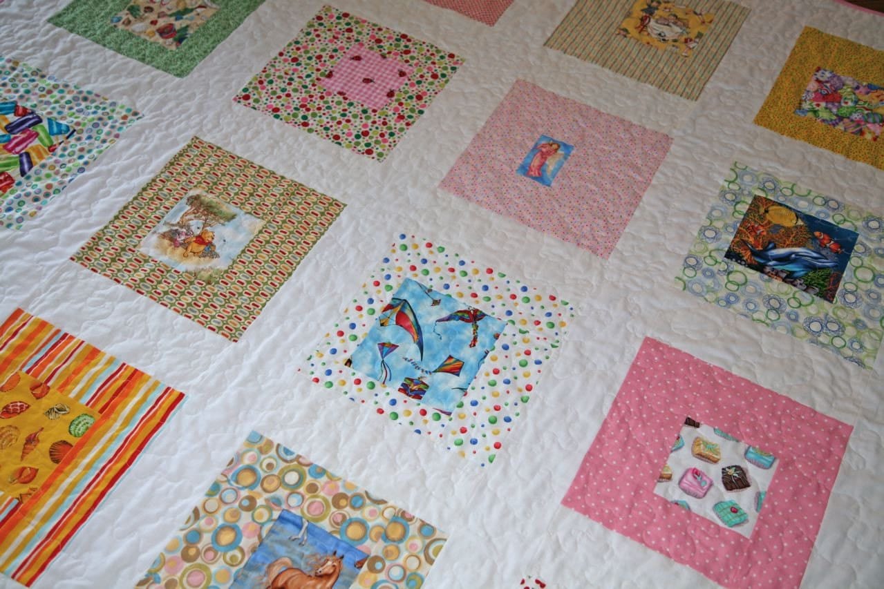 I Spy Fabric Charm Pack for Quilt or Craft Novelty Prints