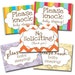 Please Knock sign - NEW -
