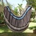Baby hammock and cradle, doubles as a play-hammock and swing for older kids. - grey and blue tones