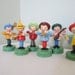 Vintage Band Wood Figurines Place Card Holders