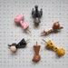Vintage Candle Holders Zoo Animals
