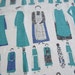 Vintage Tea Towel Too Many Cooks RARE