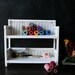 Wicker Curio Shelves White 450 Vintage by NowVintage on Etsy