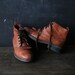 Boots Roper Granny Style Laces Women Brown From Nowvintage at Etsy