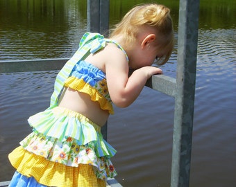 Ruffle Twirl Skirt PDF Pattern Tutorial