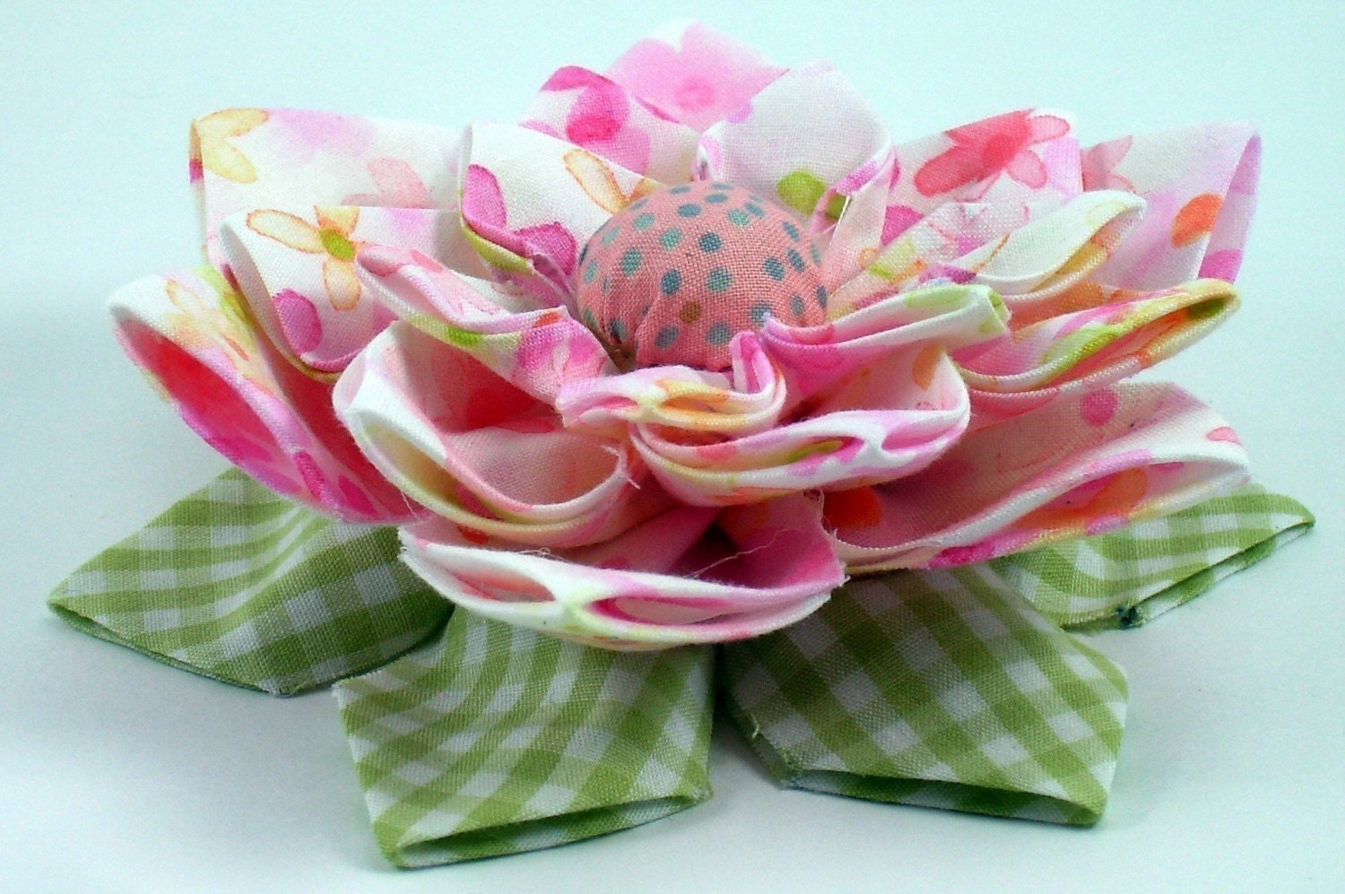 Lotus Fabric Flower Tutorial PDF Flower no. 11