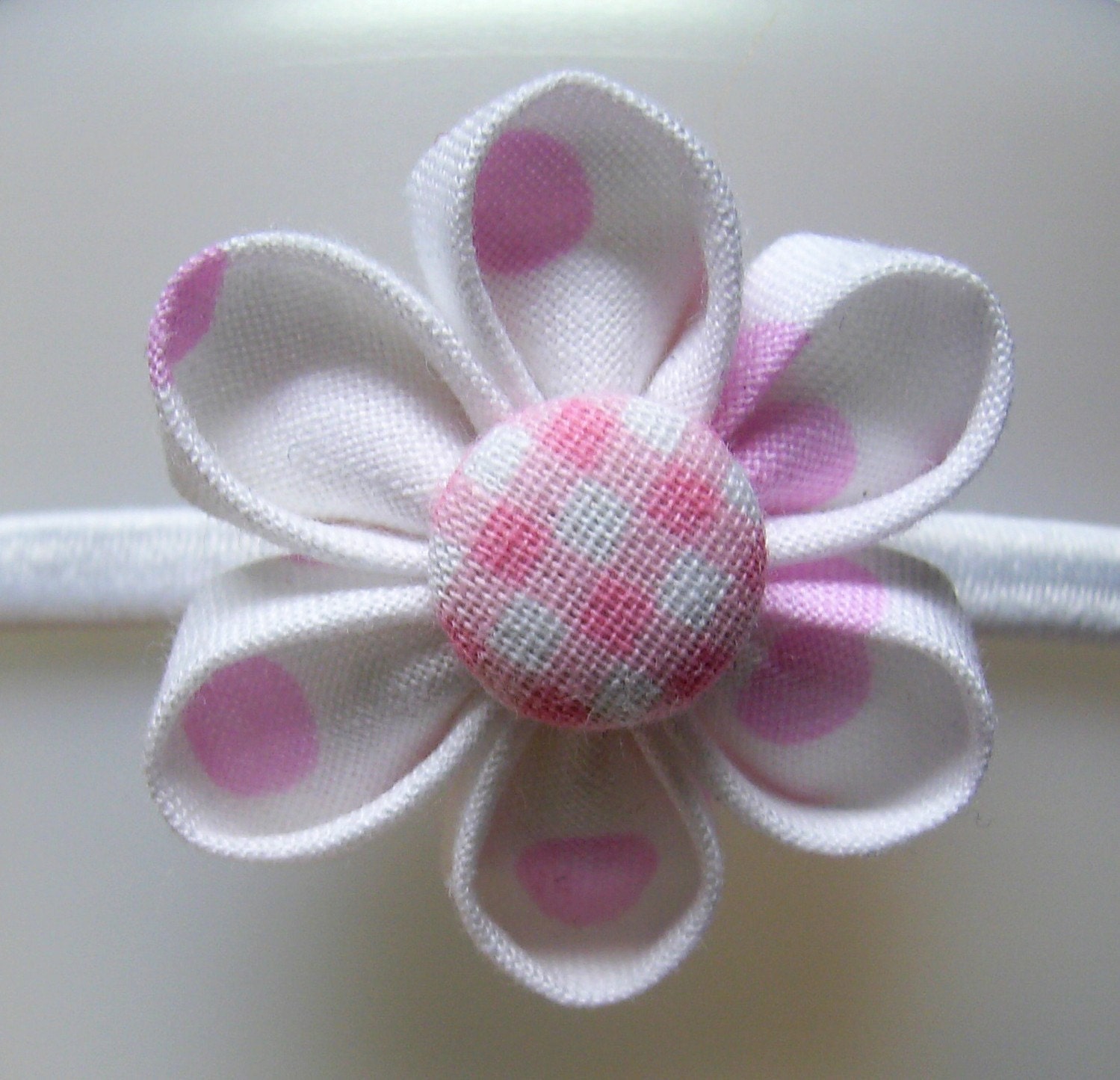Kanzashi Fabric Flowers Pattern Tutorial Flower Pattern