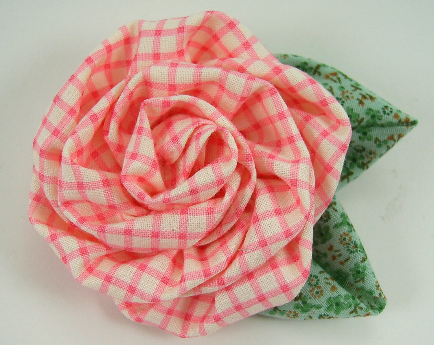 Roses on the Bias Fabric Flower PDF Tutorial