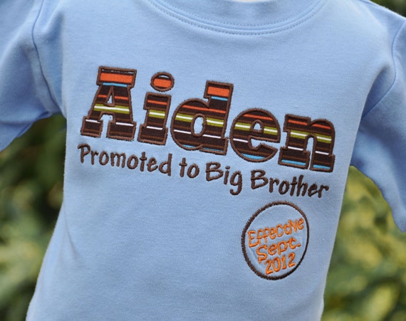 big brother shirt announce pregnancy