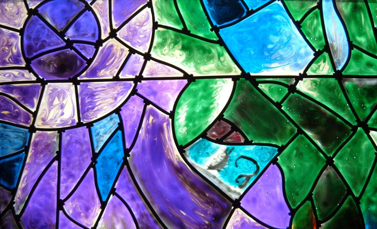 Items similar to Prophet JeremiahPainted Stained Glass Art
