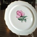 Rose Plate, Dinner Plate, Gold Rimmed, Gold Gilded, Vintage Serving, Pink Rose, Floral Dish, W. S. Georg, Gift For Her, Pink Dinnerware