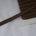 90 cents/yard -- New Brown Braided Gimp Trim -- Home Decor Quality and Weight -- 3 yards -- 1/2 inch wide