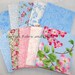 MODA MADNESS SALE 30% Off msrp -- Moda Dogwood Trails 10 Fat Quarters -- Bundle number 5 -- blue, pink