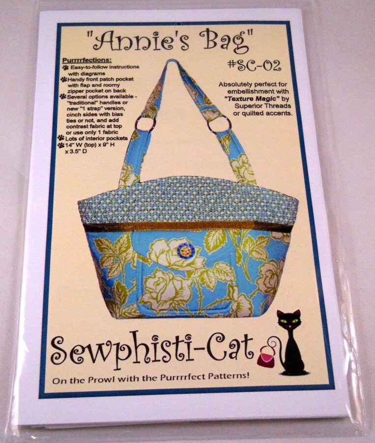 Sewphisti-cat Annie's Bag pattern