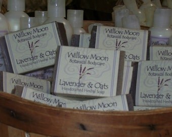 Handcrafted Shea Butter Soap Lavender and Oats
