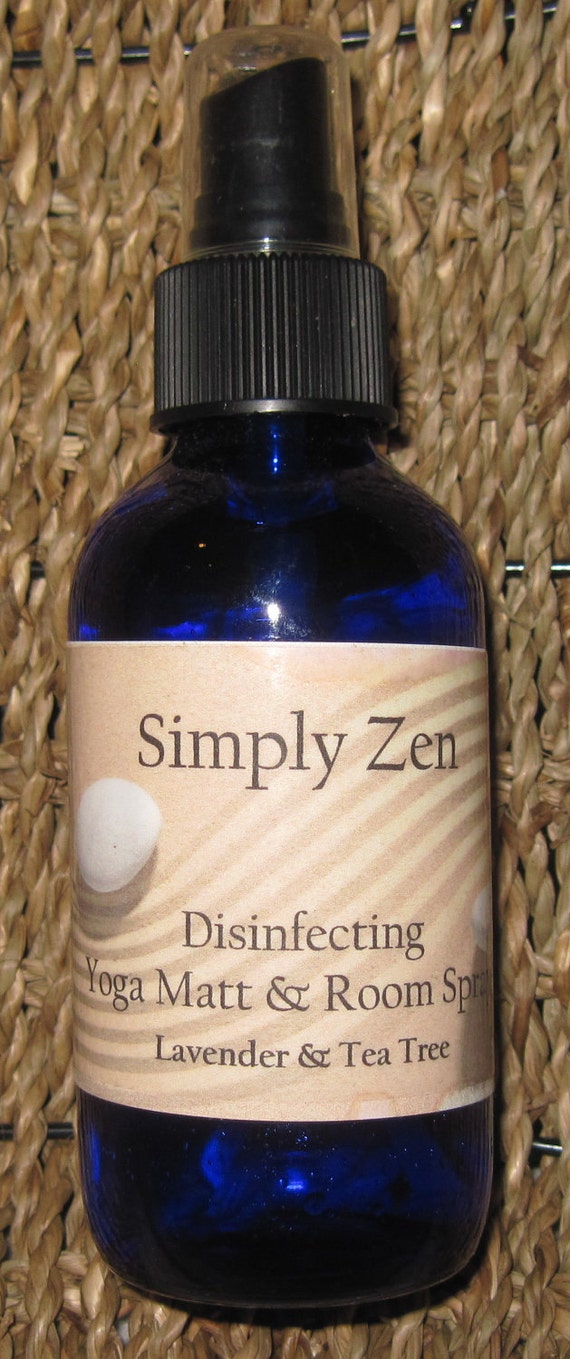 Simply Zen Yoga Mat Spray by WillowMoonSoap on Etsy