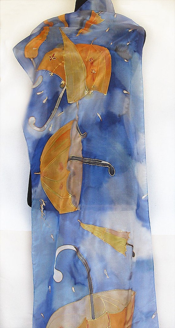 scarf and umbrella gift set