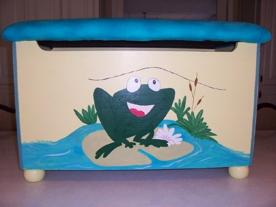 little tikes frog toy box