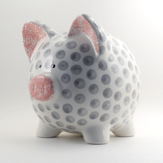 Ceramic Golf Ball Piggy Bank Personalized FREE