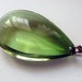 Large Smooth Emerald Green Focal Bead