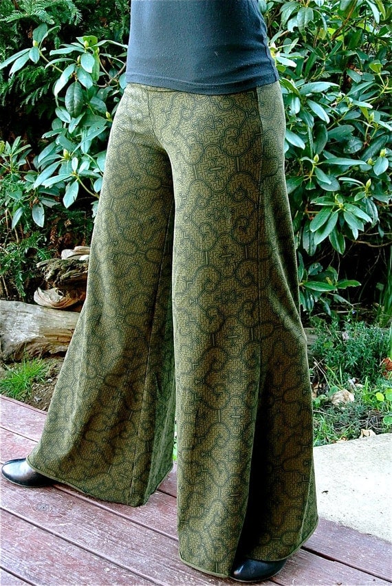 Green Amaru Pants Shipibo Print Organic Cotton
