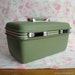 Olive Green Samsonite Concord Train Case