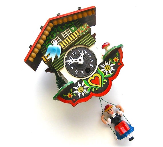 One Swung Onder The Cuckoo Clock Vintage German Wind Up