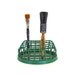 A Cage For Giants - Vintage Flower Frog - Very Large Green Metal Flower Frog, Flower Arranging