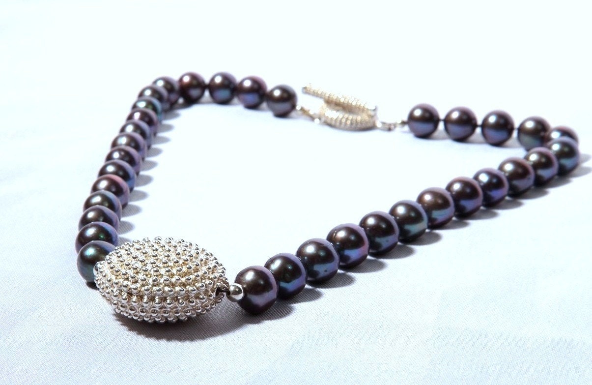 Peacock Pearl Necklace 8273