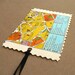 Luggage tag Milan, Italy, recycled street map, travel
