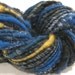 Halley's Comet handspun sparkly corespun art yarn 69 yds