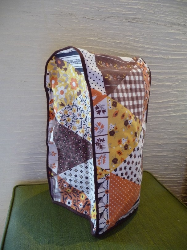 Appliance Cover Vintage Handmade Fabric Coffe Maker Cover