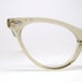 Cat Eye Eyeglasses Brown Mist Eyewear Frame NOS