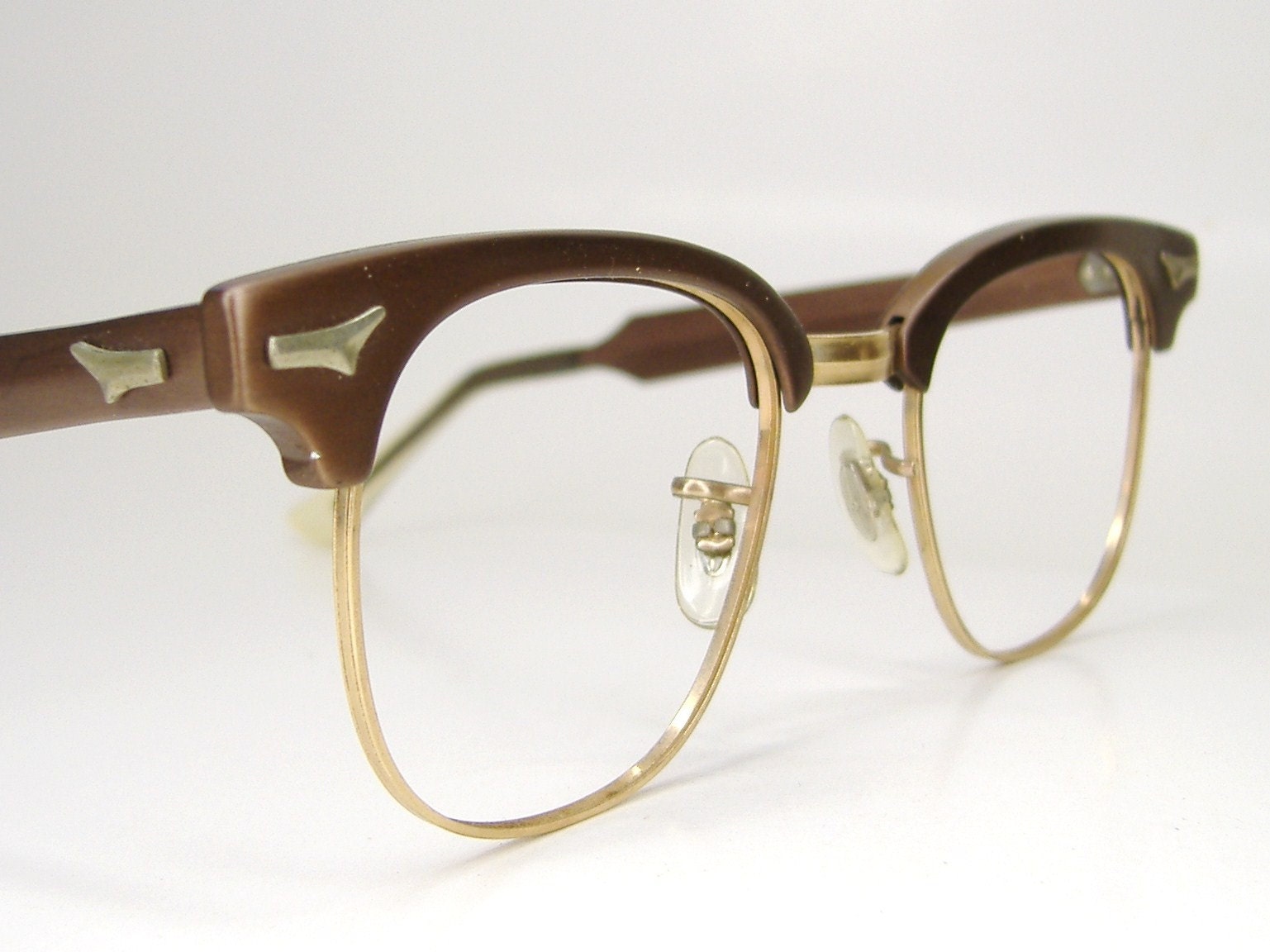 Vintage Mens 50s Hudson G Man Eyeglasses Or Sunglasses Frame 