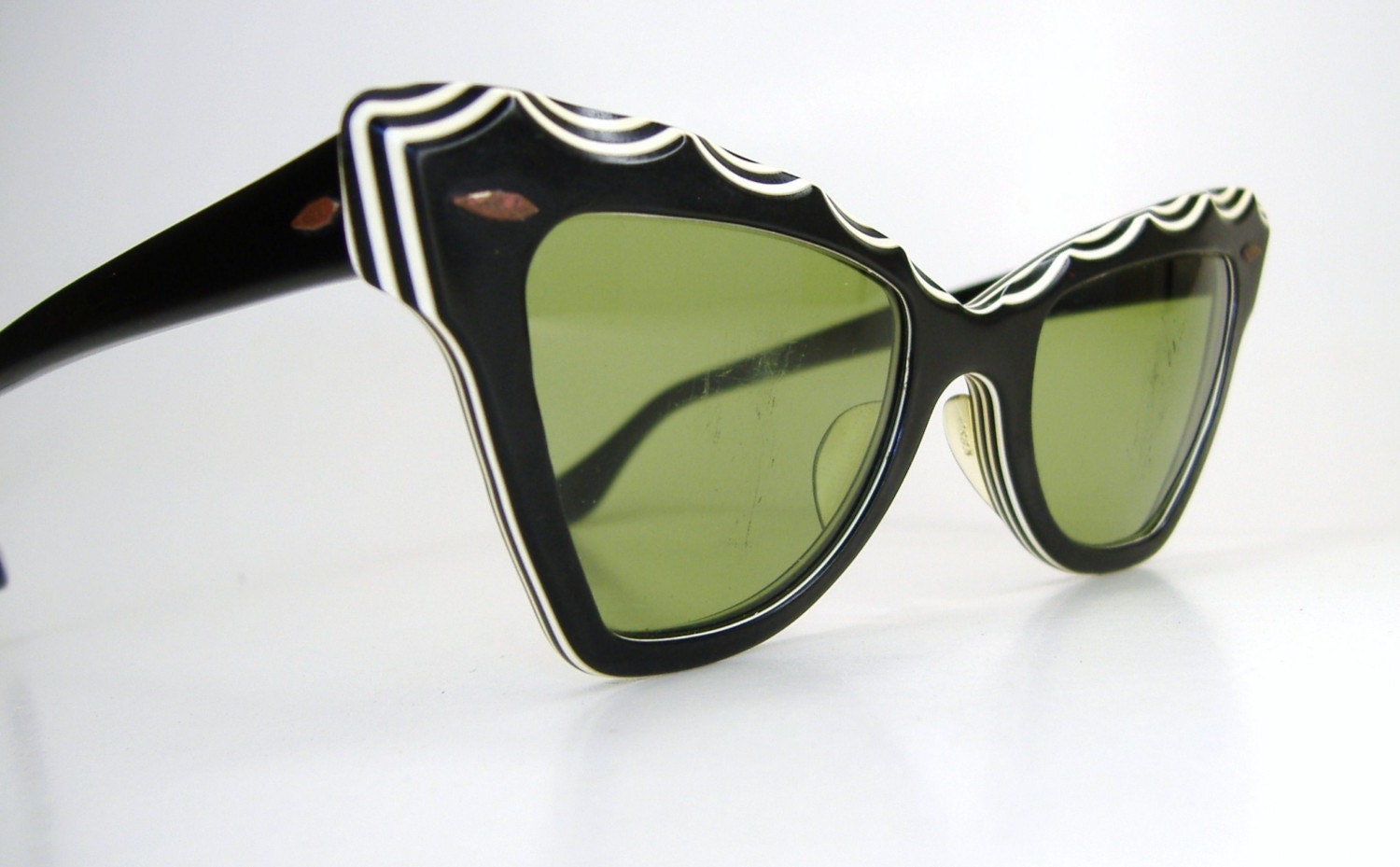 Vintage B L Ray Ban 1950s Cat Eye Sunglasses 8826