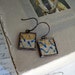 Vintage Crazy Quilt Earrings