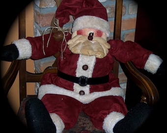 Time Worn Santa