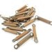 12 - Vintage Copper Sticks Bars / Links - 16mm .